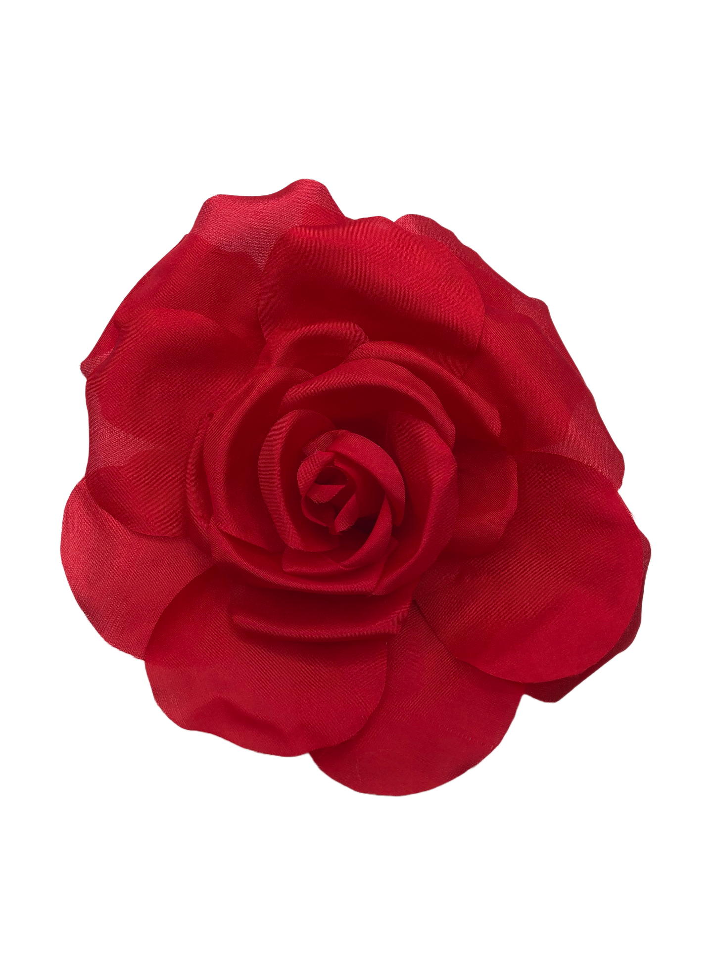 Karin’s Garden 5” Red Silk Rose Pin Carrie Bradshaw Kentucky Derby