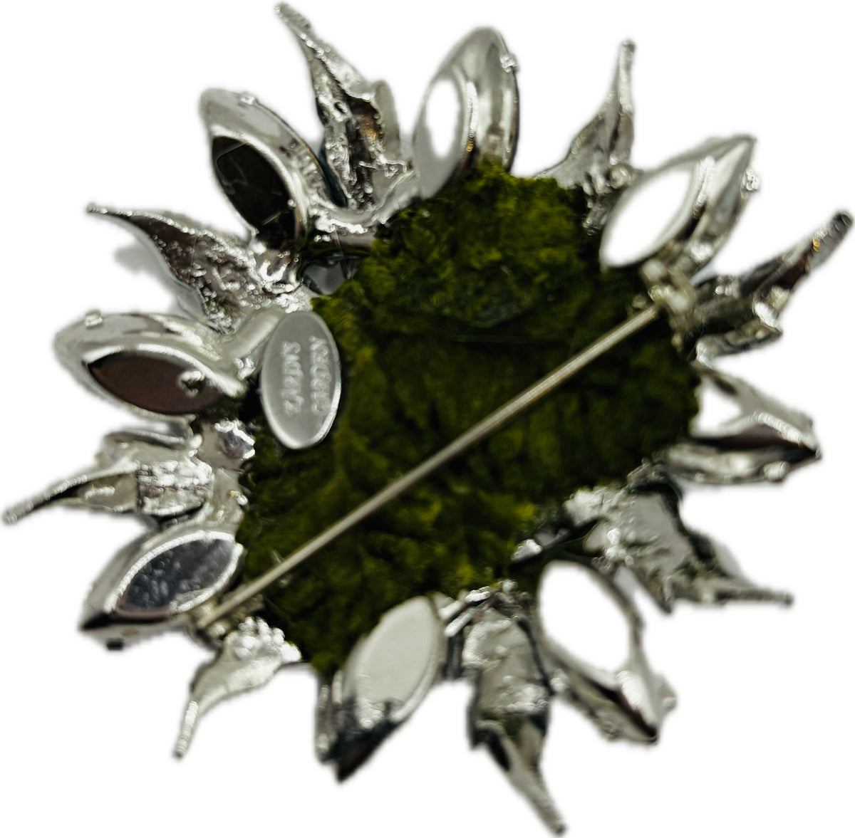 Ingrid Purple Brooch, 2"
