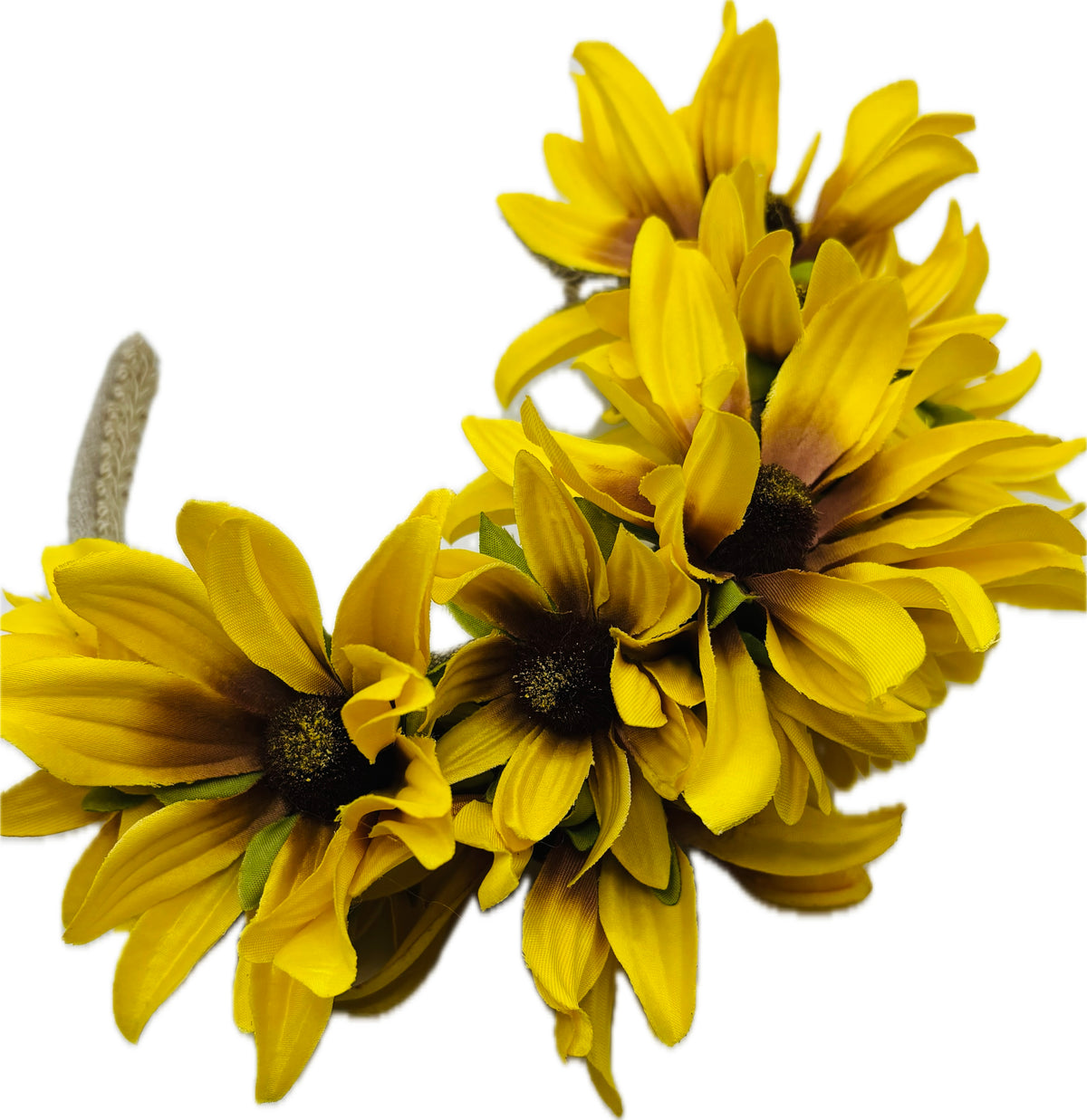 Drew's Daisies Yellow Black-Eyed Susan Headband, 1" – Handmade