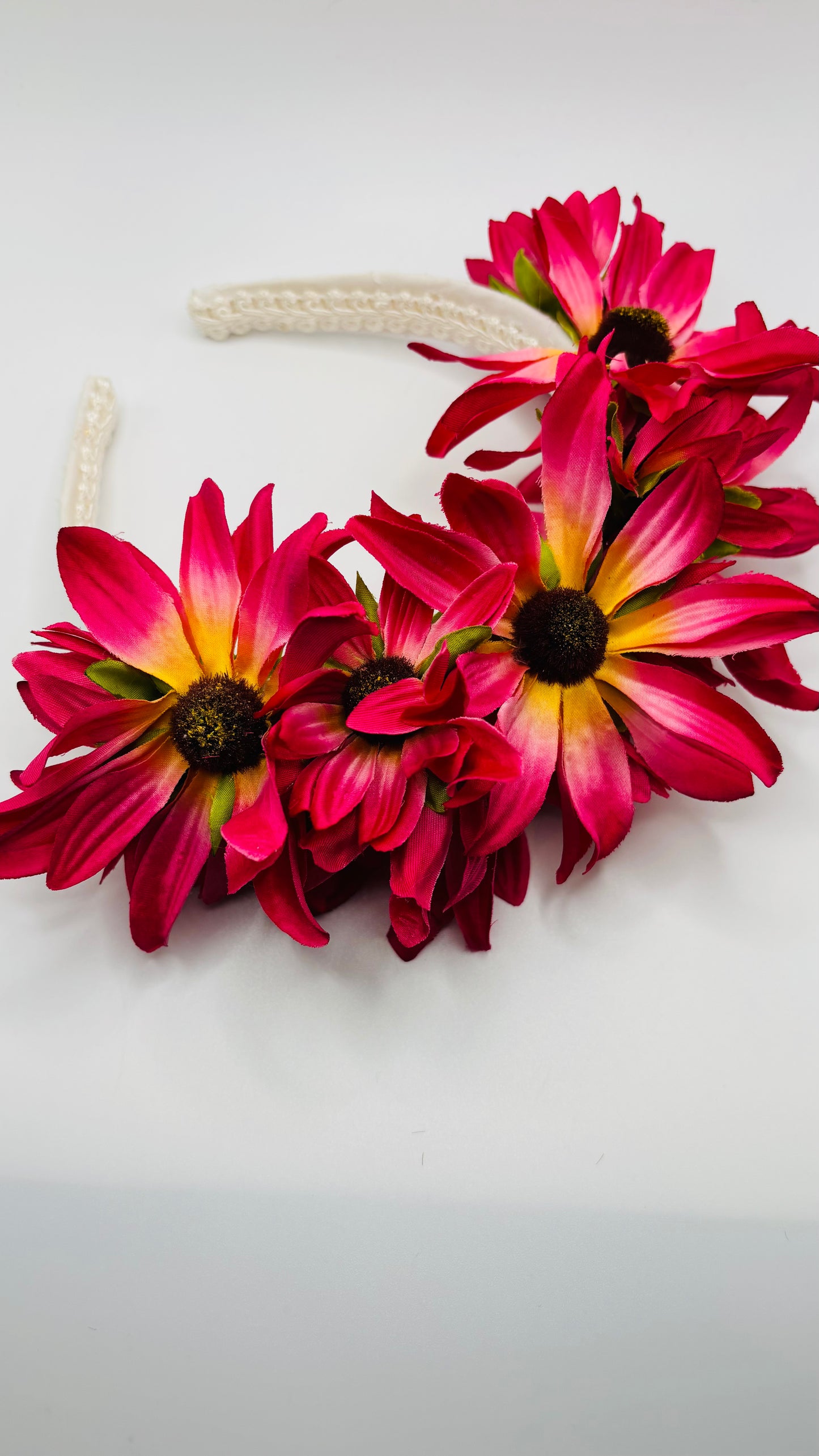 Drew's Daisies Pink Comfort Fit Headband, 1" – Handmade