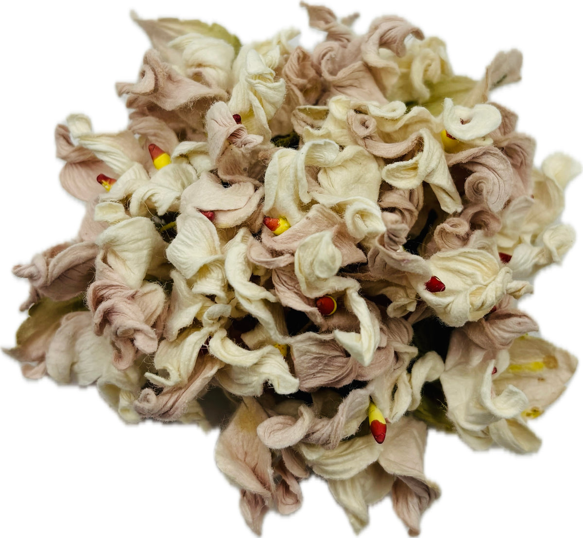 Esme Pink Vintage Hydrangea Brooch & Clip, 4"