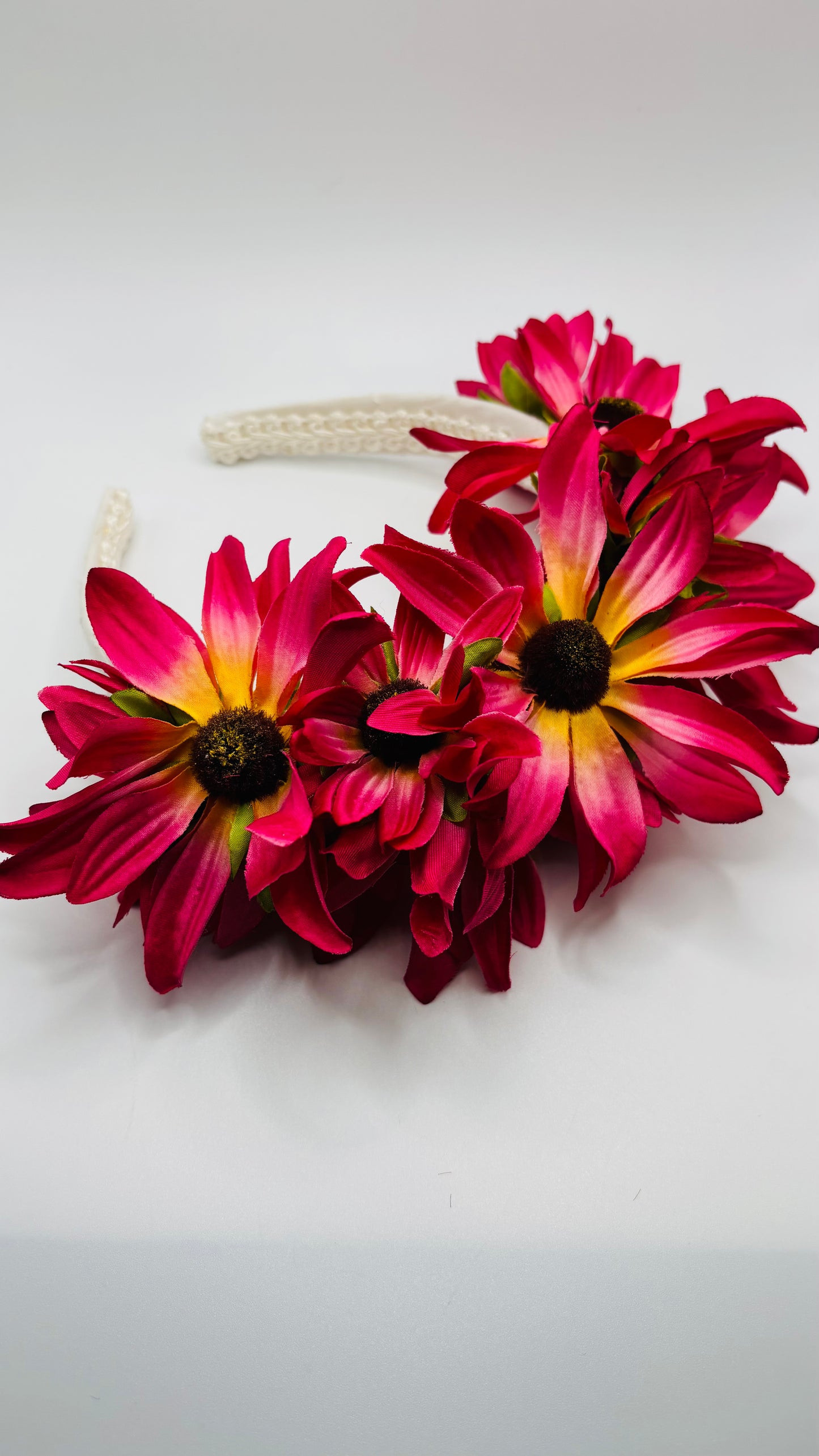 Drew's Daisies Pink Comfort Fit Headband, 1" – Handmade