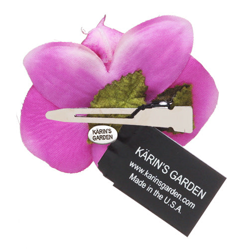 Fuchsia Orchid Clip, 2"