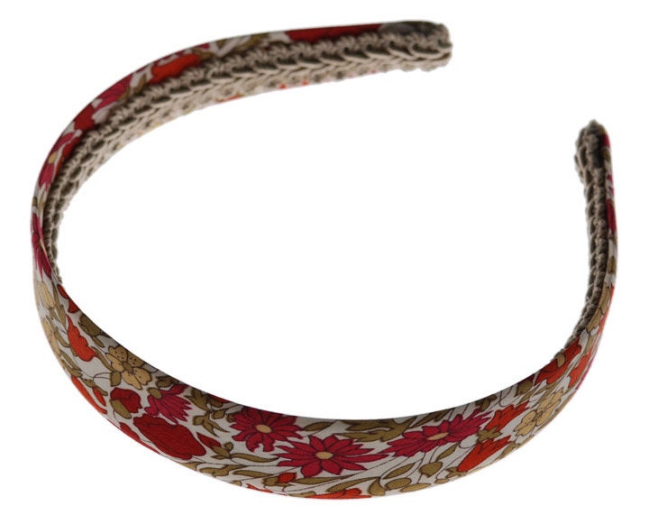 Karin's Garden 1" Liberty of London Headband Cotton Fabric from London Made in the USA