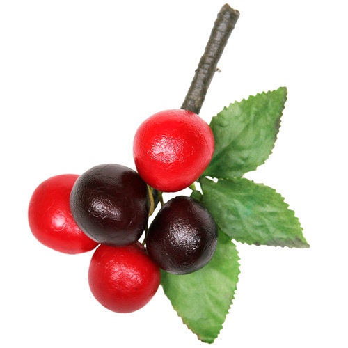 Karin's Garden 4" Cherry Pin Matte look - a rich leather type look - non shiny