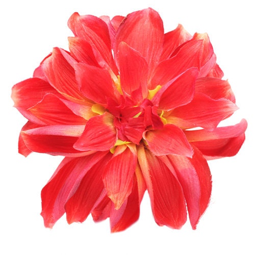 Karin's Garden 5" Dahlia Flower Pin Brooch