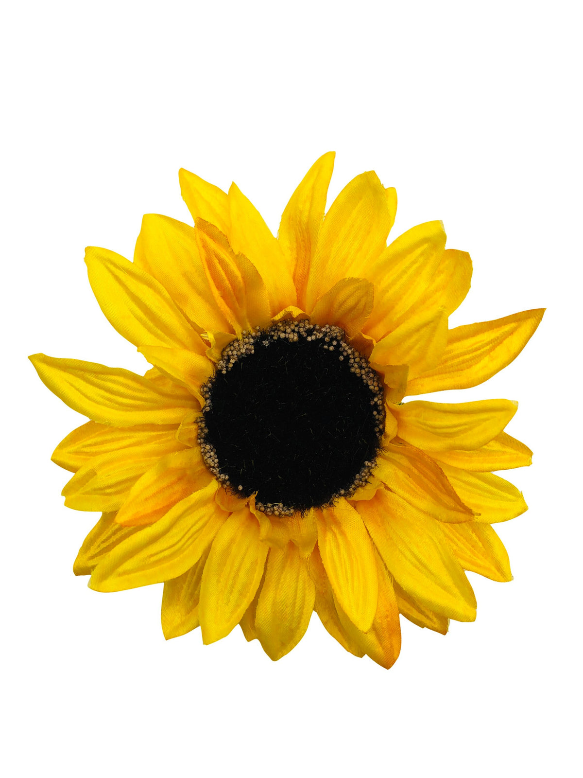Yellow Sunflower Pin Brooch & Clip, 4"