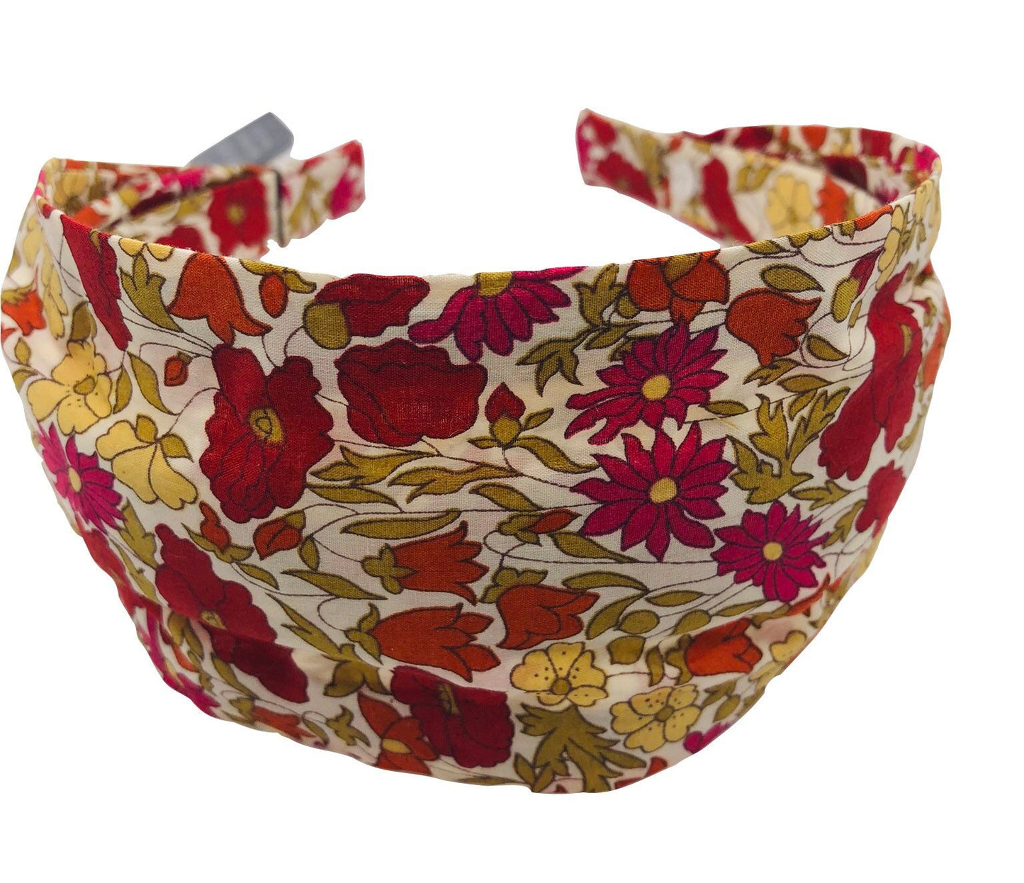 Karin's Garden 2 1/2"- 3" Liberty of London Fine Cotton Scarf Headband. Handmade in the USA