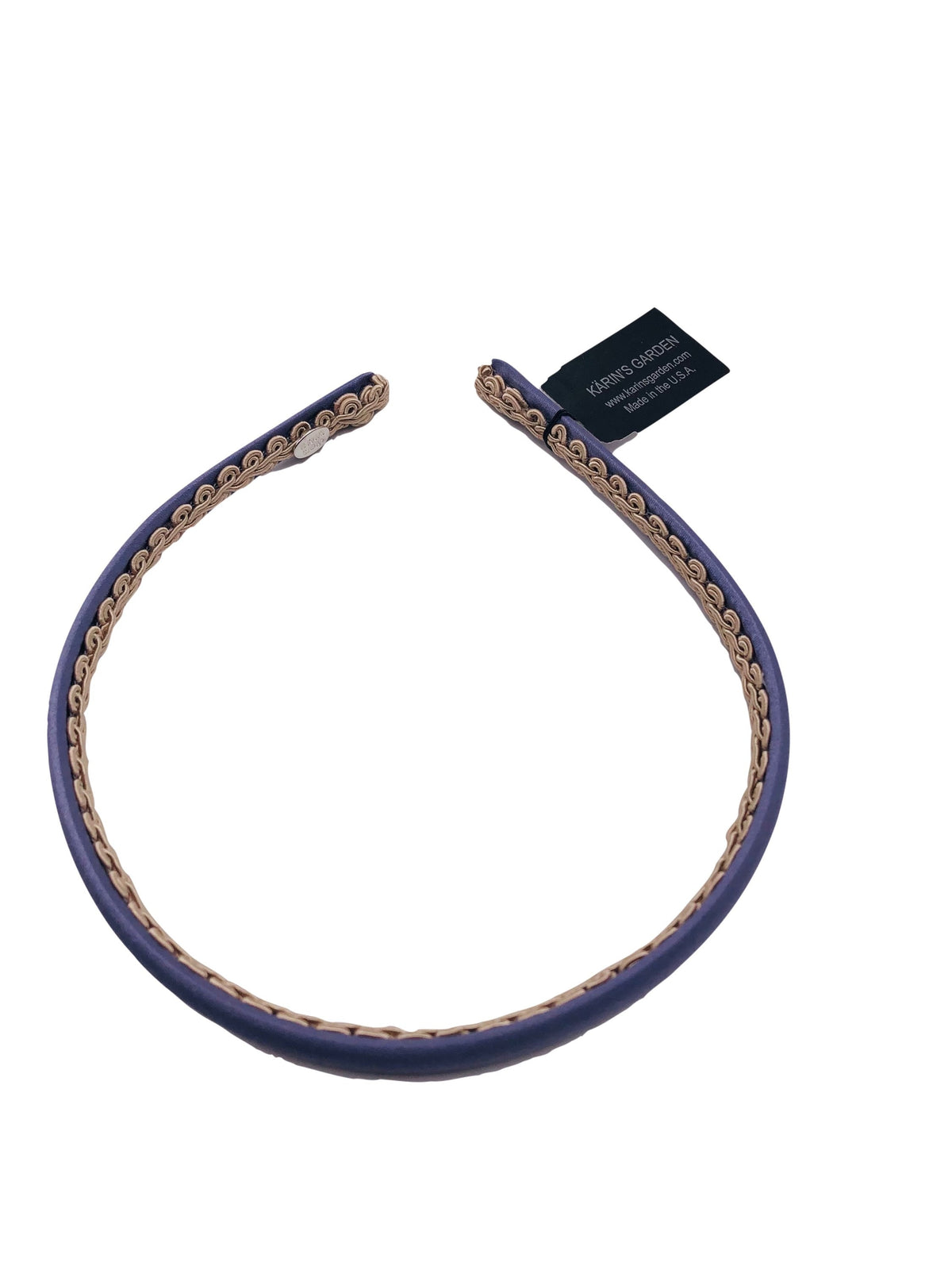 Drew Silk Charmeuse Skinny Headband, 1/2" – Handmade