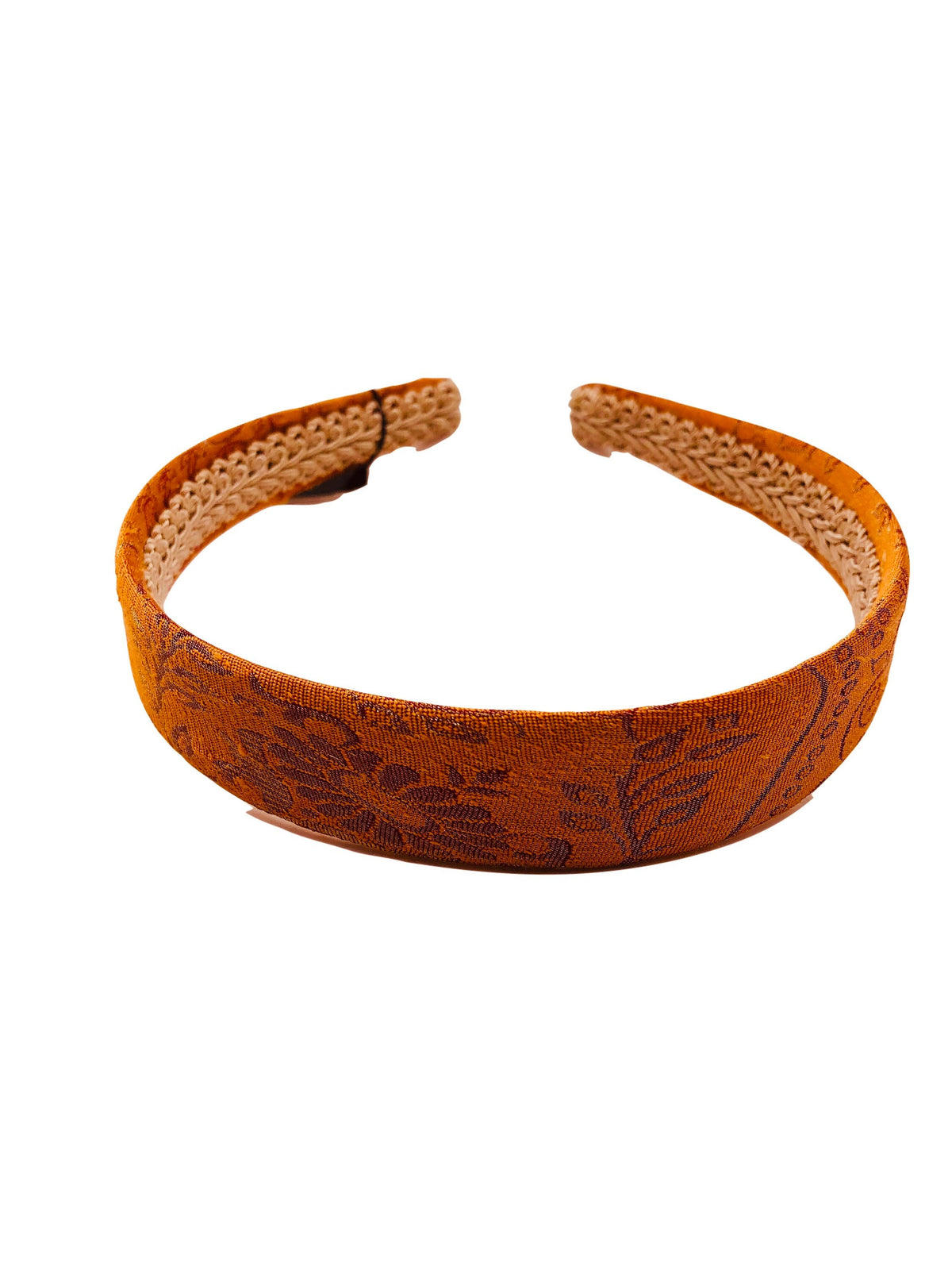 Sari Silk Headband, 1" – Fabric from Delhi