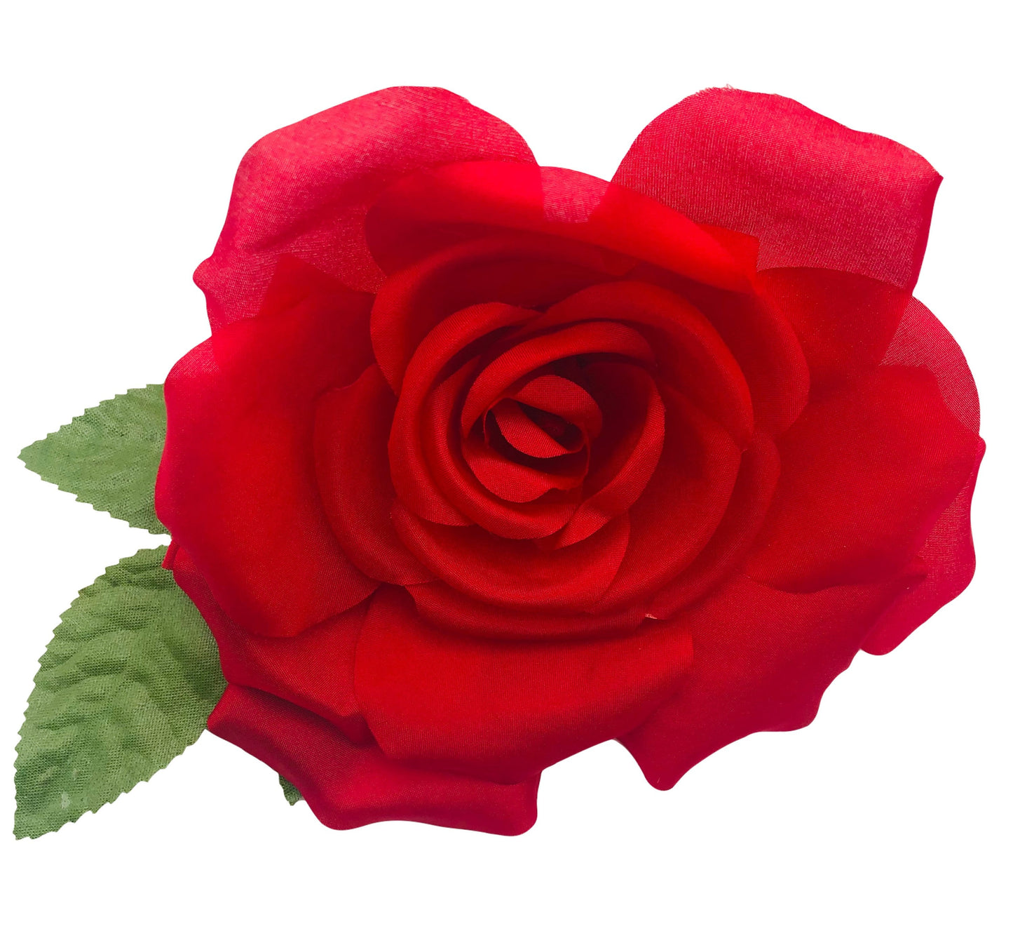 Karin’s Garden 5” Red Silk Rose Pin Carrie Bradshaw Kentucky Derby