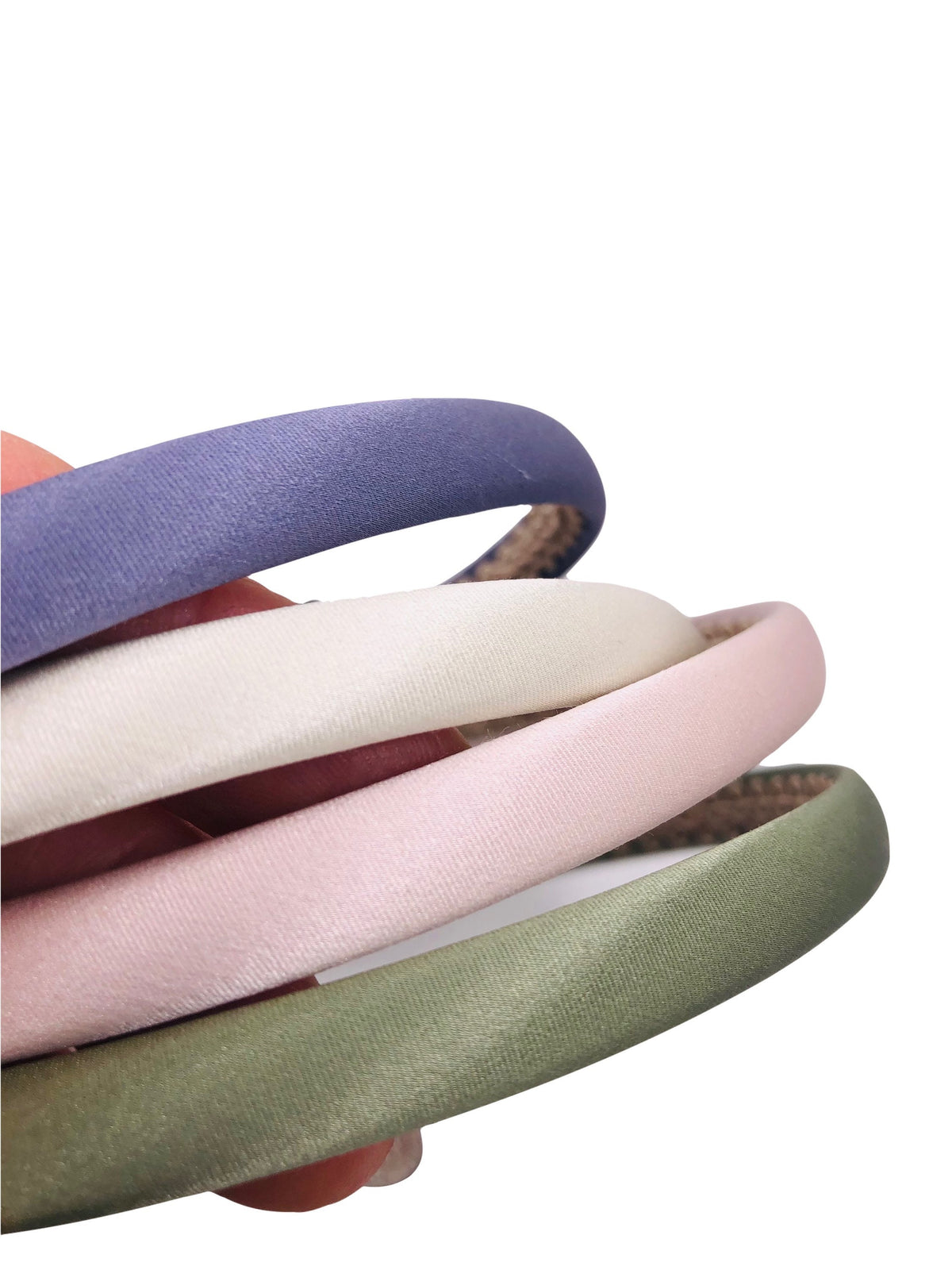 Drew Silk Charmeuse Skinny Headband, 1/2" – Handmade