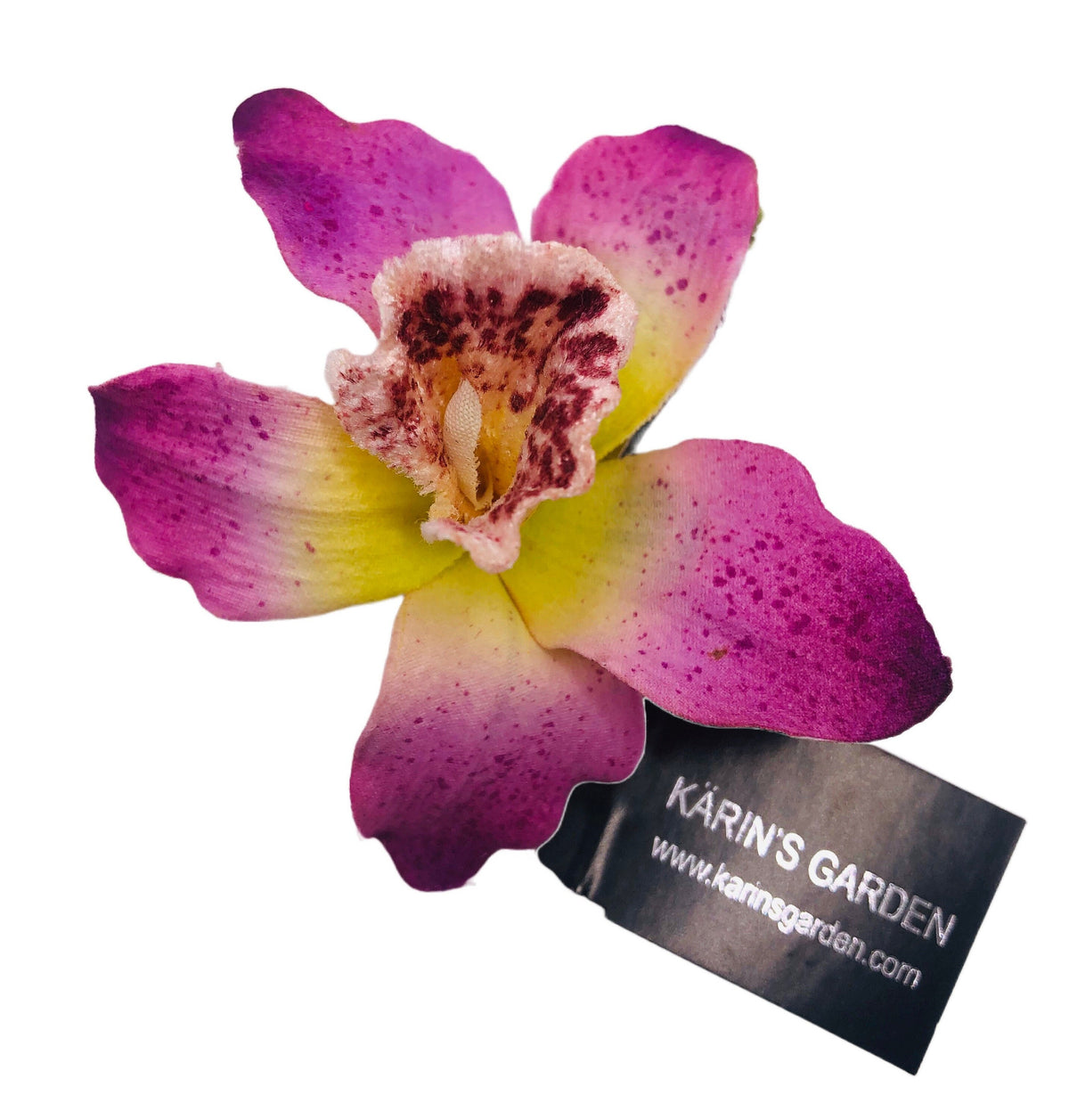 Margaret Purple Mini Vanda Orchid Pinch Clip, 2" – Henri Bendel
