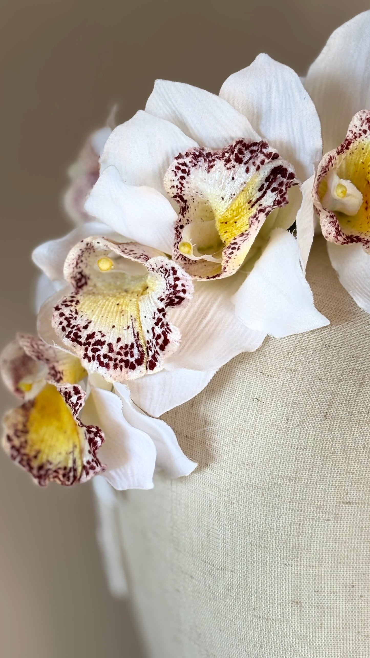 Karin’s Garden “Chloe” Vanda Orchid Headband – Couture Floral Statement Headpiece | Handmade in USA