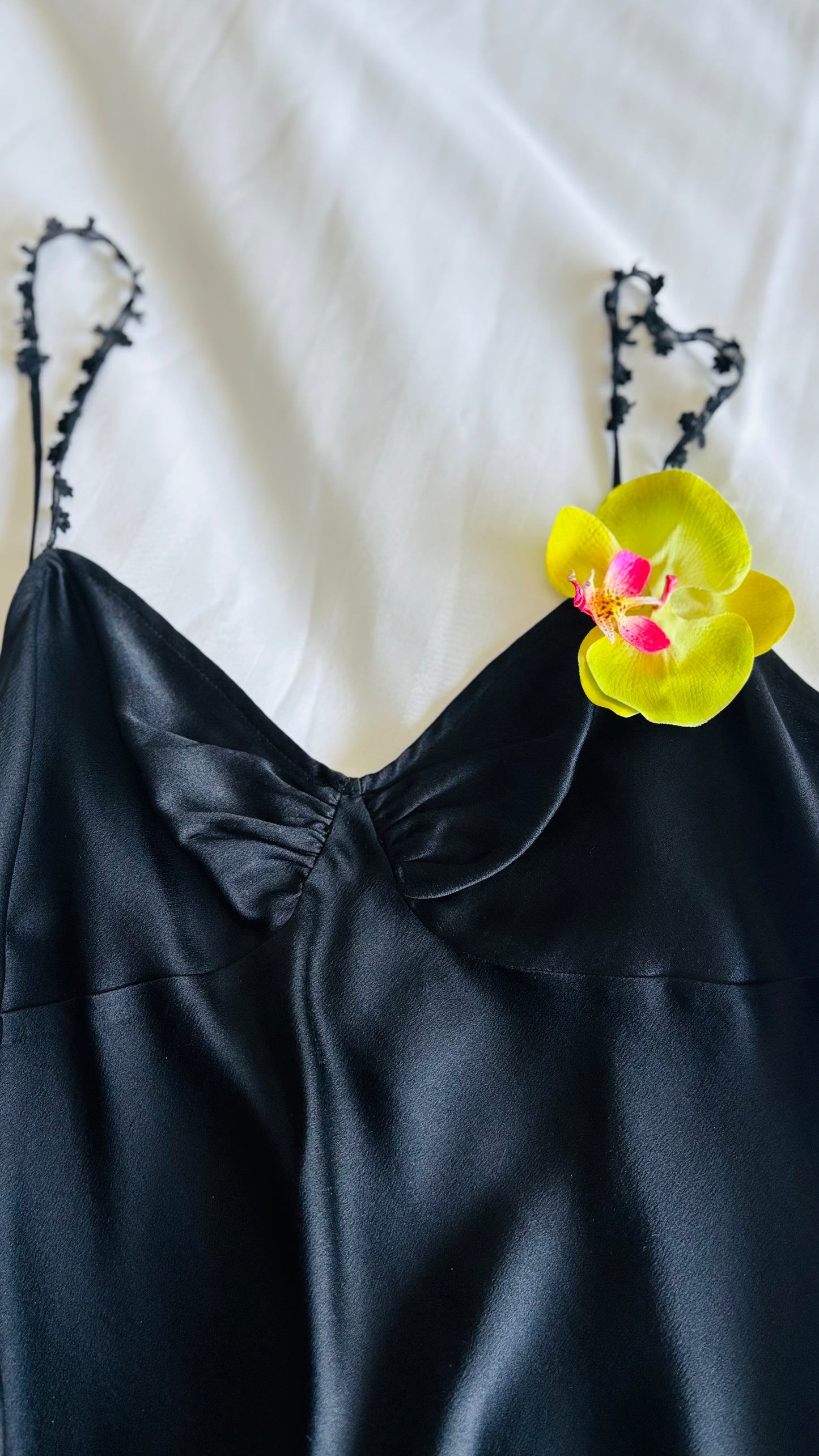 "Stella" Phalaenopsis Lime Green Orchid Clip Easy Pinch Clip Karin's Garden Style Handmade in the USA As Seen In: Cosmopolitan Magazine