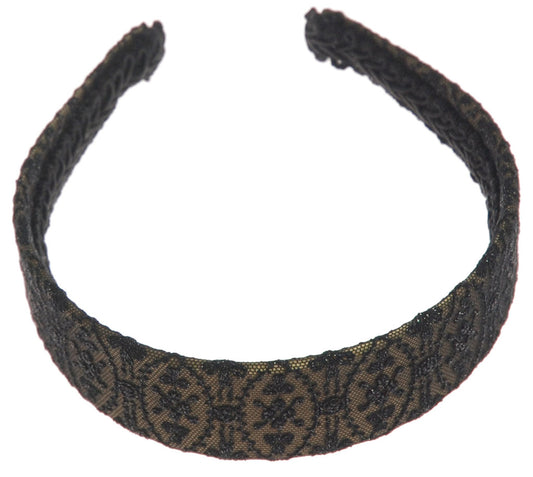 Karin’s Garden Black Lace 1.5” Headband