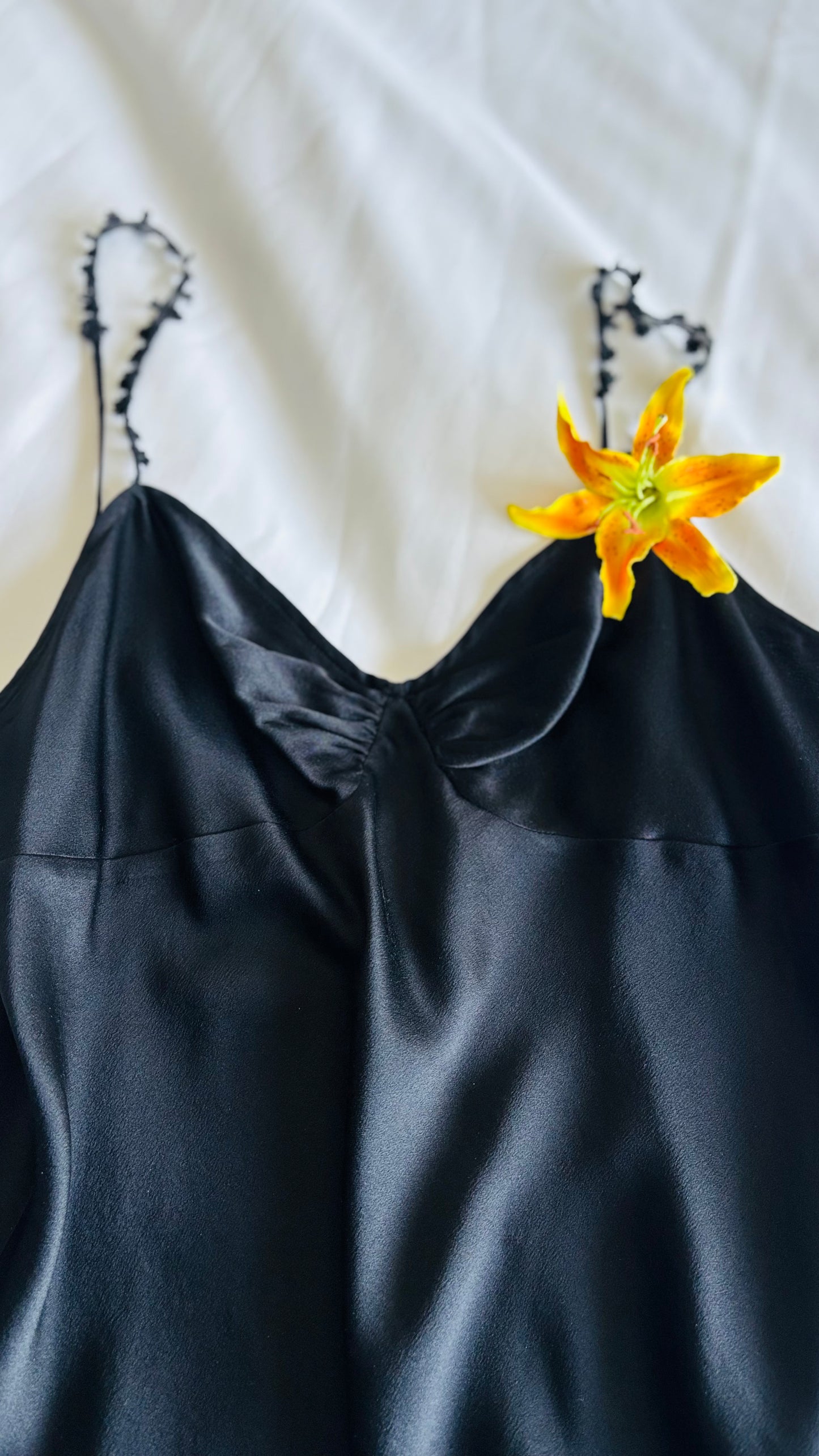 Karin's Garden Martha 3" Life like Tiger Lily pinch clip.  Wear in your hair on your tropical vacation.  Clip to your sundress, clip to your wristlet, handbag or hat.  Life like & bendable petals.