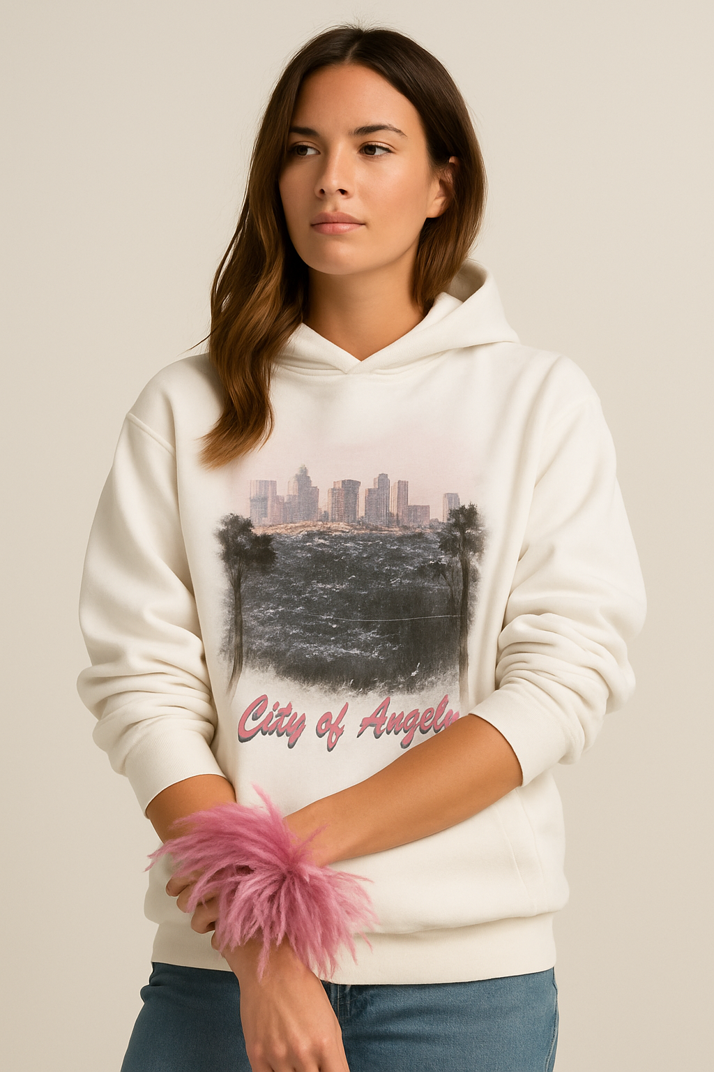 "Dietrich" Petite Ostrich Pin & Clip in Velvet Aubergine. Made in the USA. Genuine Ostrich. Available in many colors.  Available in Petite