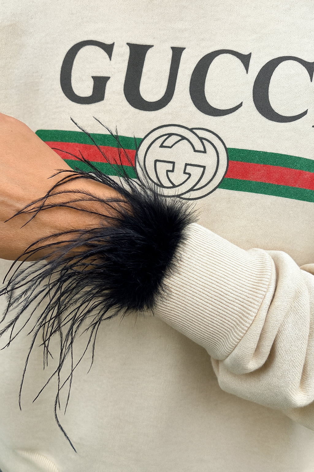 "Dietrich" Petite Ostrich Pin & Clip in Velvet Aubergine. Made in the USA. Genuine Ostrich. Available in many colors.  Available in Petite