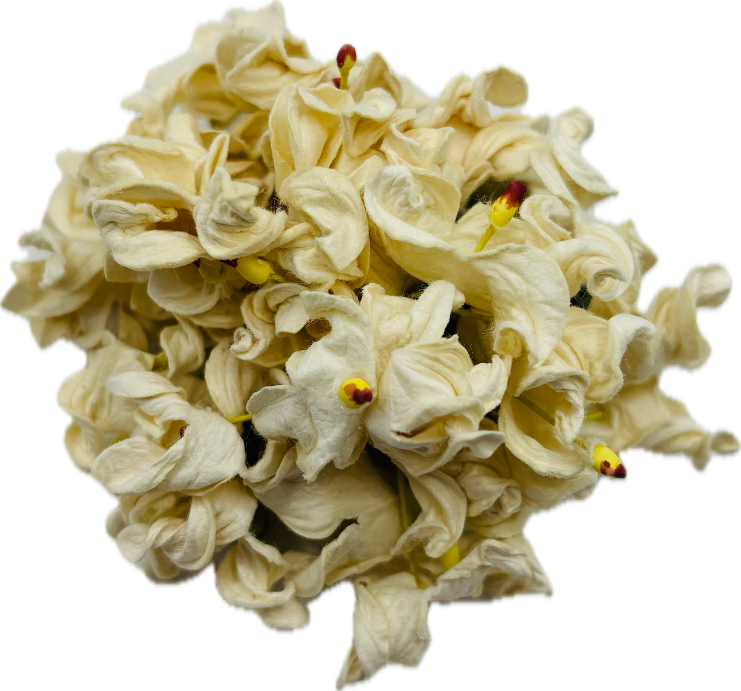 “Esme" Vintage Ivory Hydrangea Pin & Clip 4".  Life Like Hydrangeas. Karin's Garden