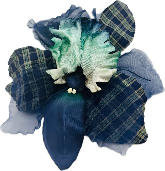 Karin’s Garden “Ava” 5” Orchid Pin & Clip.  For your dress, lapel, hair, handbag or hat!