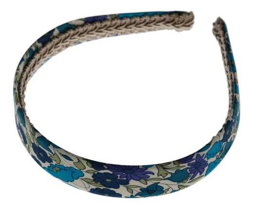 Karin's Garden 1" Vintage Liberty of London Headband Cotton Fabric from London Made in the USA