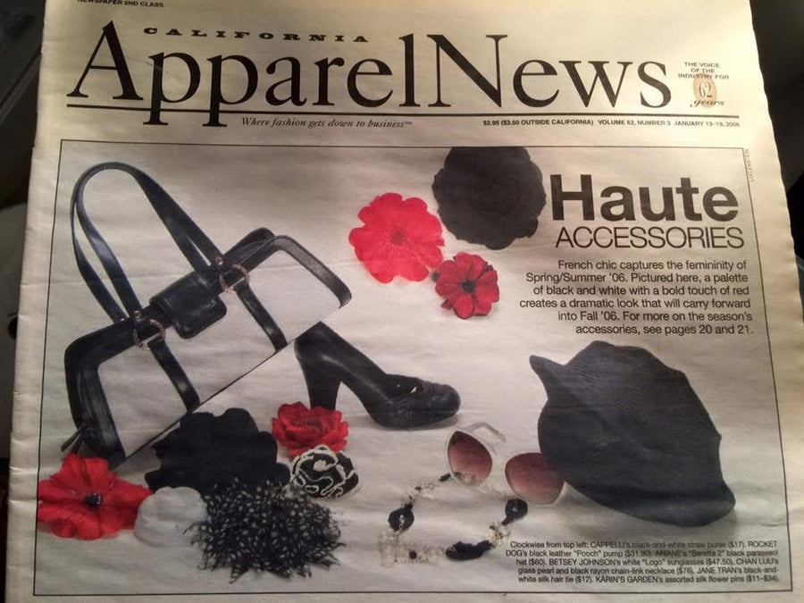 LA Apparel News coverage clipping