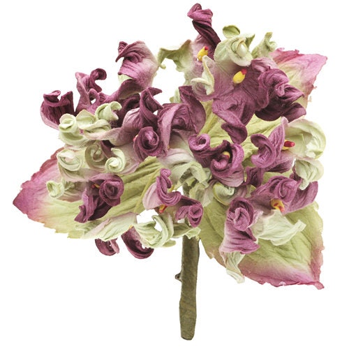 Karin's Garden Broche en forme de fleur d'hortensia de 10,2 cm