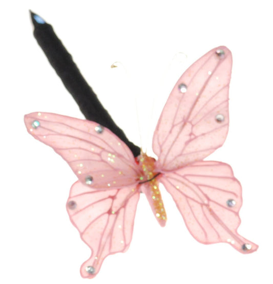 Karin's Garden 3 インチ バタフライ インク ペン アメリカで手作り 曲がる羽 - ハッピー ペン - 素晴らしいギフトアイテム